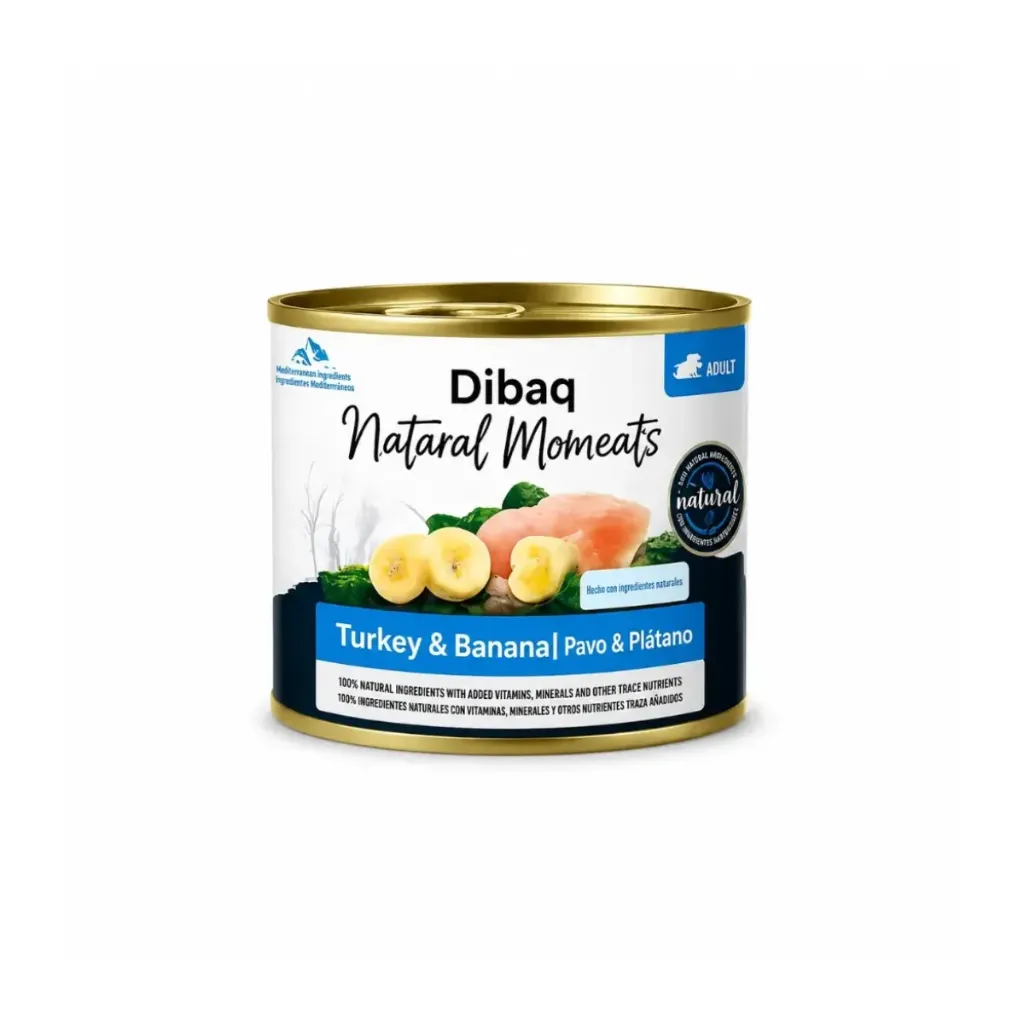 DIBAP PARA CACHORRO ( PAVO CON PLATANO)- alimento balanceado