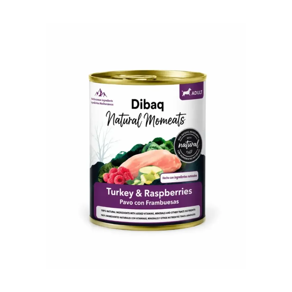 DIBAP PERRO ADULTO (POVO CON FRAMBUESAS) - alimento balanceado