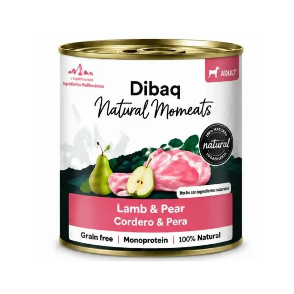 DIBAP PERRO ADULTO (CORDERO CON PERA) - alimentos balanceados