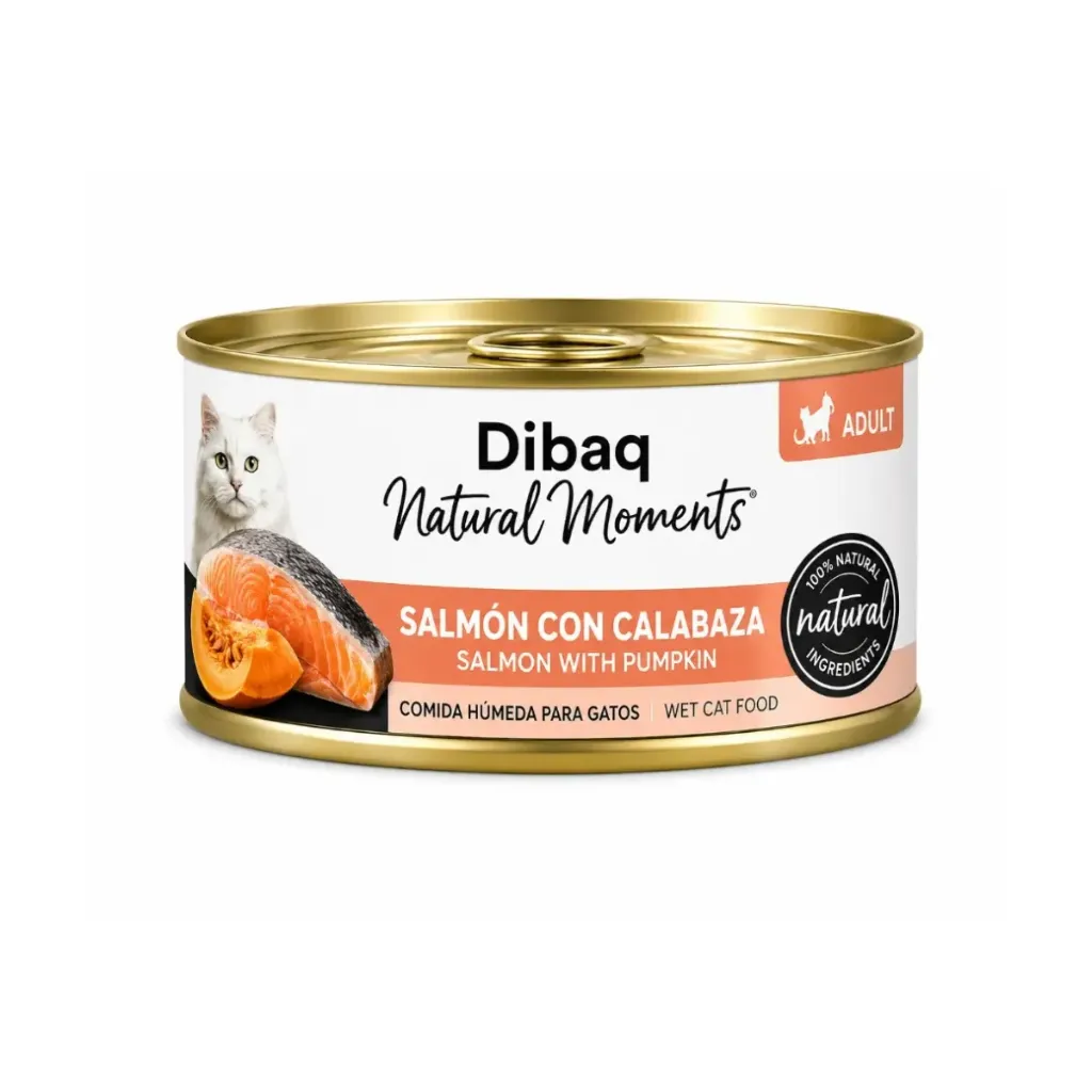 DIBAP GATO ADULTO/ ESTERILIZADO (SALMON CON CALABAZA)- alimento balanceado