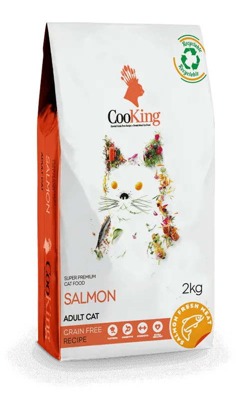 COOKING PARA ADULTO (SALMON)- PREMIUN (Saco x 2kg)