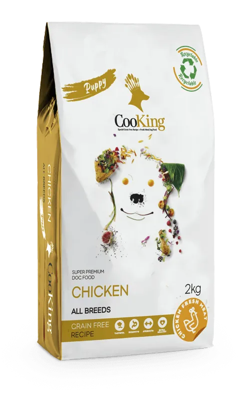 COOKING CACHORRO (POLLO)- PREMIUM (Saco x 2kg)